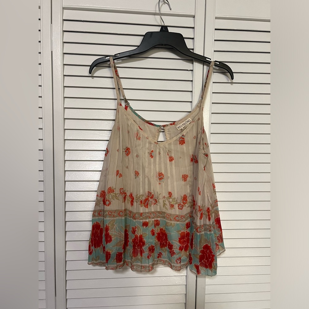 Billabong Flowy Floral Tank Top
